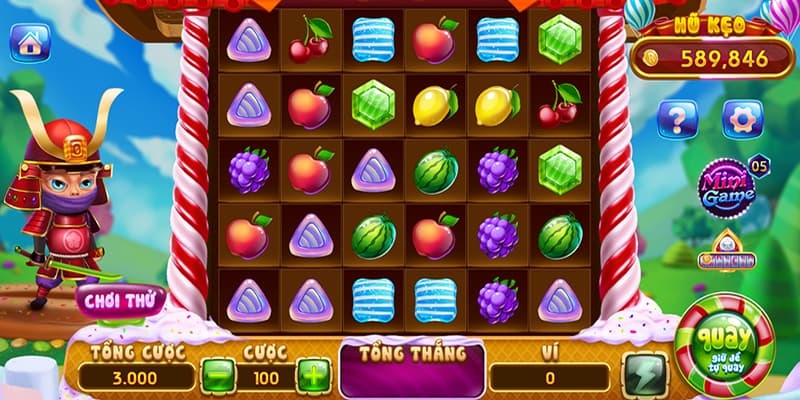 Cách chơi nổ hũ Candy Boom chi tiết